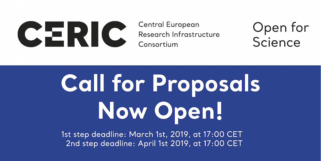 CERIC CallForProposals ad